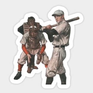 Vintage Sports, Baseball Players Sticker